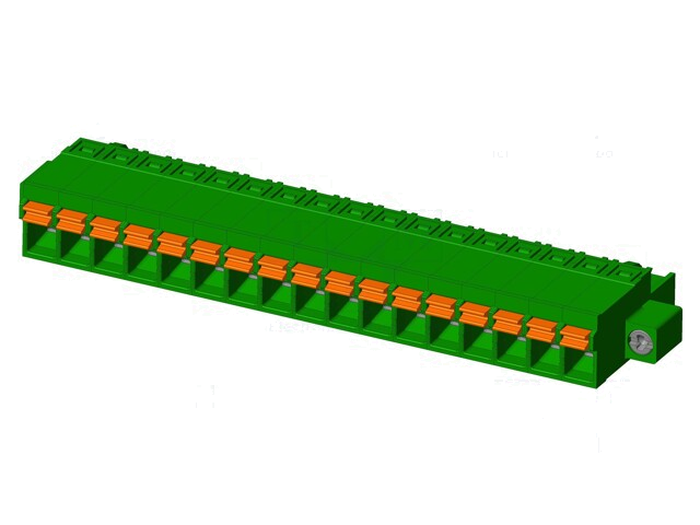 Connector: ontkoppelbare terminal strip; stekker; vrouwelijk Connector: ontkoppelbare terminal strip; stekker; vrouwelijk